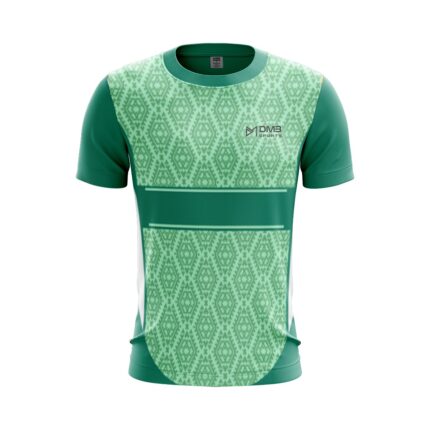 Buy Customized Jade Pattern Men’s Badminton Jersey Online