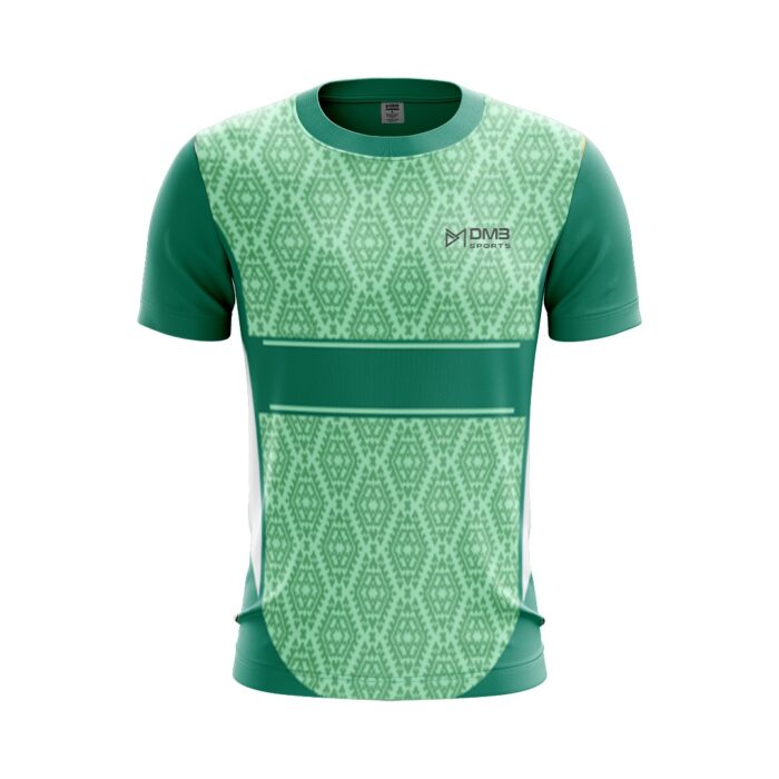 Buy Customized Jade Pattern Men’s Badminton Jersey Online