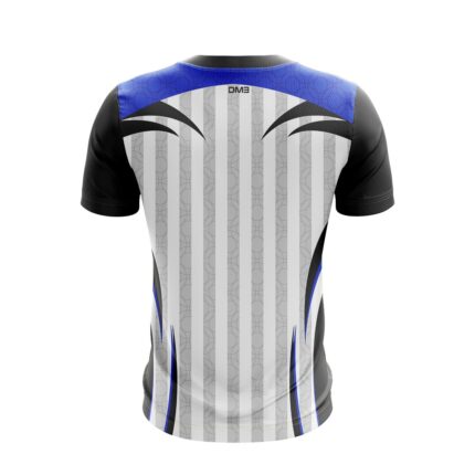 Buy Customized Monochrome Streak Men’s Badminton Jersey Online 1