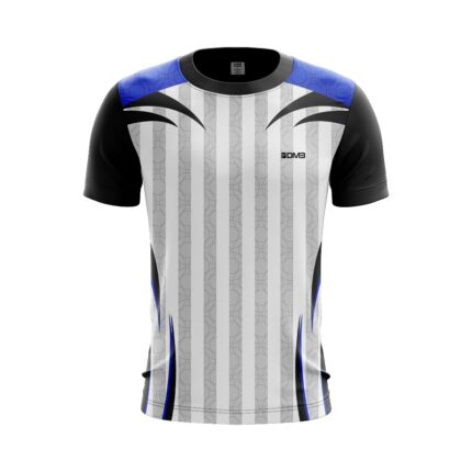 Buy Customized Monochrome Streak Men’s Badminton Jersey Online