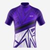 Buy Customized Men’s Violet Velocity Cycling Jersey Online