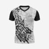Buy Customized Black Wave Men’s Badminton Jersey Online