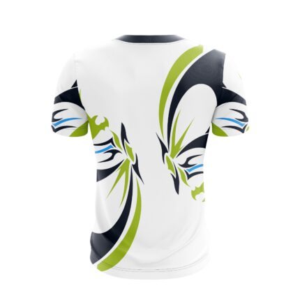 Buy Customized Green & Black Tribal Men’s Football Jersey Online 1