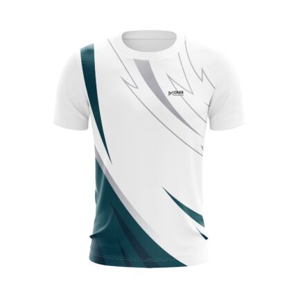 Buy Customized Teal Streak Men’s Badminton Jersey Online