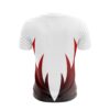 Buy Customized Red Chevron Flame Men’s Badminton Jersey Online 1