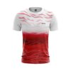 Buy Customized Red Fade Tiger Stripe Men’s Football Jersey Online