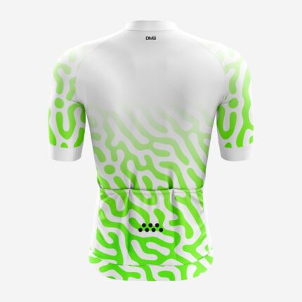 Buy Customized Men’s Cadence Green Race Fit Cycling Jersey Online 1