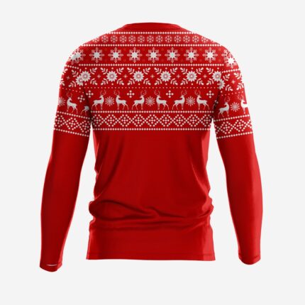 Buy Customized Reindeer Henley T-Shirt Online 1