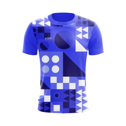 Buy Customized Vanguard Blue Men’s Badminton Jersey Online