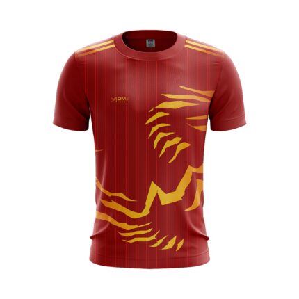 Buy Customized Logic Red Men’s Badminton Jersey Online