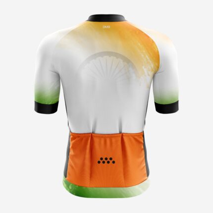 Buy Customized Men’s Tiranga Pulse Race Fit Cycling Jersey Online 1