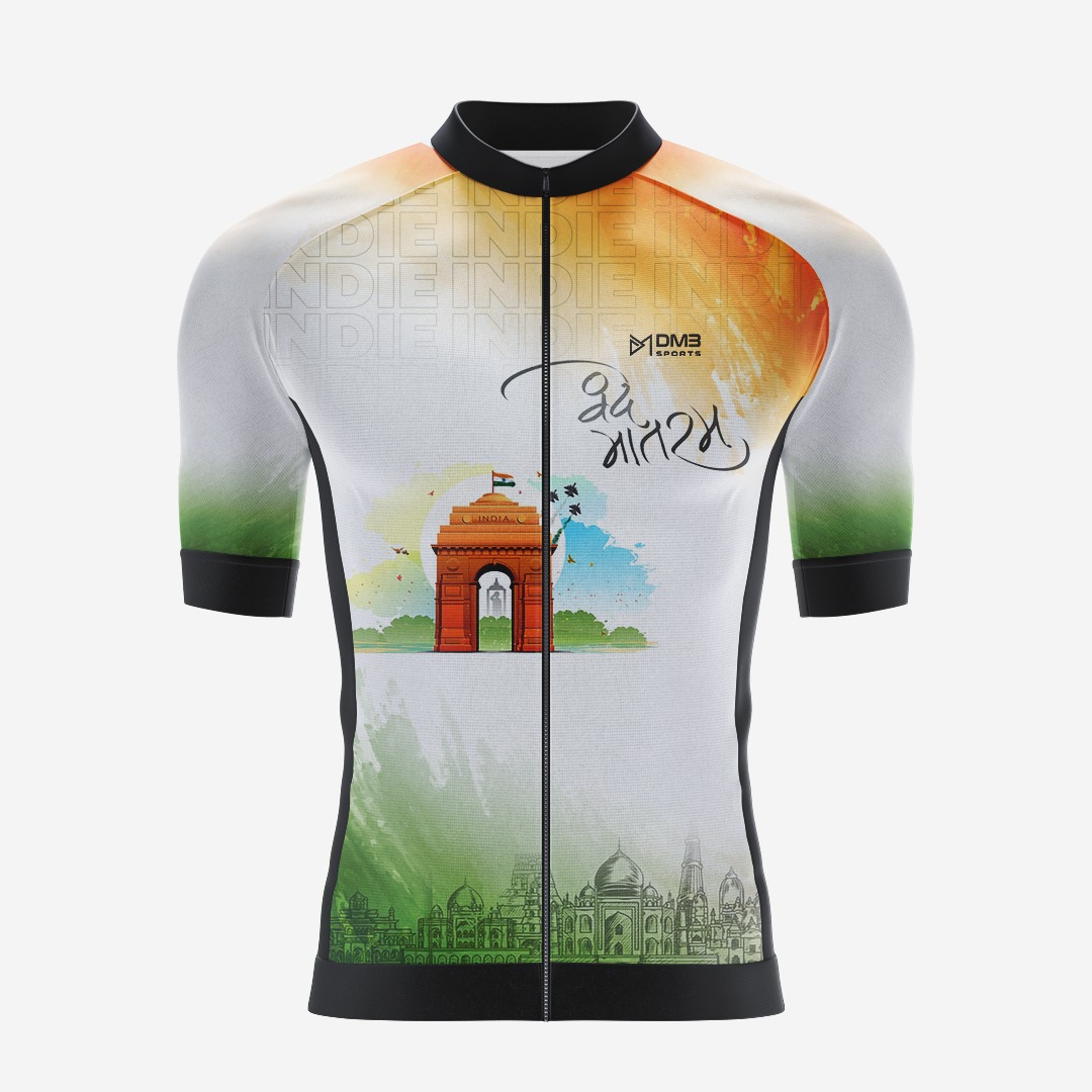 Buy Customized Men’s Tiranga Pulse Race Fit Cycling Jersey Online Buy Customized Men’s Tiranga Pulse Race Fit Cycling Jersey Online